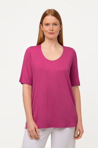 Plus size veliki brojevi Majica okruglog ovratnika za punije