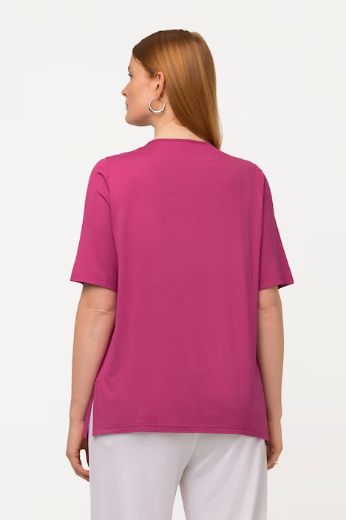 Plus size veliki brojevi Majica okruglog ovratnika za punije