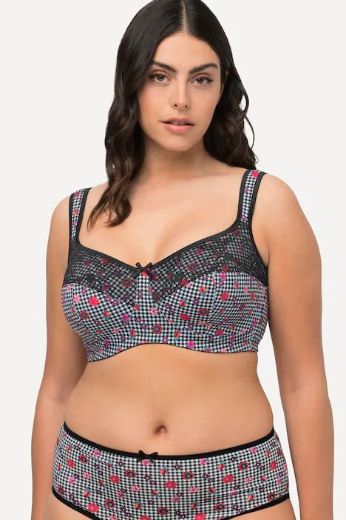 Plus size veliki brojevi Grudnjak cvjetnog motiva za punije