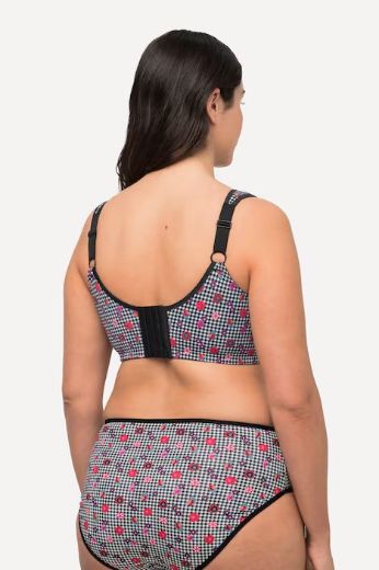 Plus size veliki brojevi Grudnjak cvjetnog motiva za punije