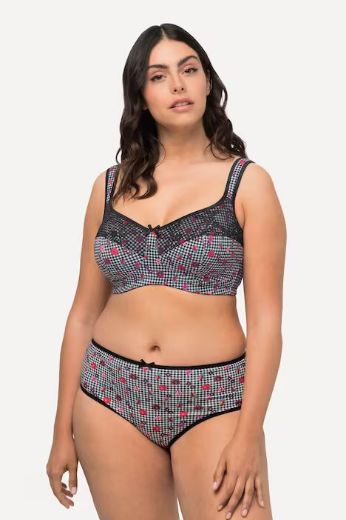 Plus size veliki brojevi Grudnjak cvjetnog motiva za punije