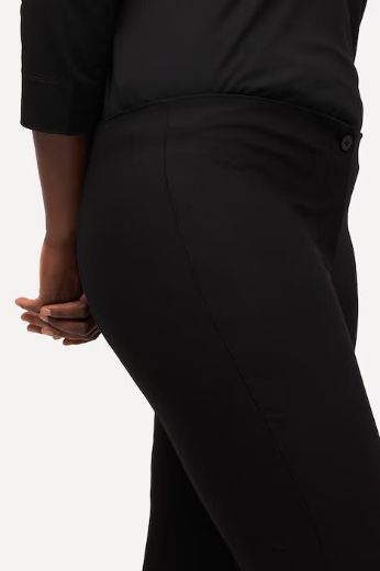 Plus size veliki brojevi Hlače Bengalin na kopčanje za punije