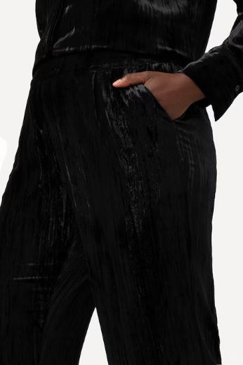 Plus size veliki brojevi Hlače elegantne ravnog modela nogavica za punije