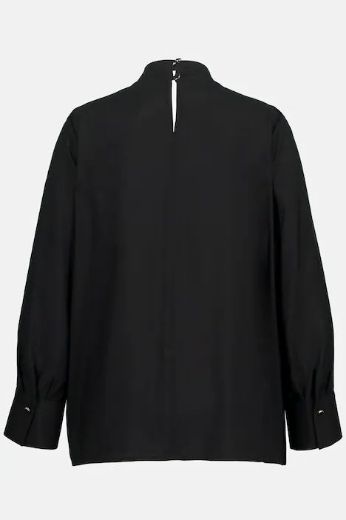Plus size veliki brojevi Bluza elegantna s naborima na ovratniku za punije