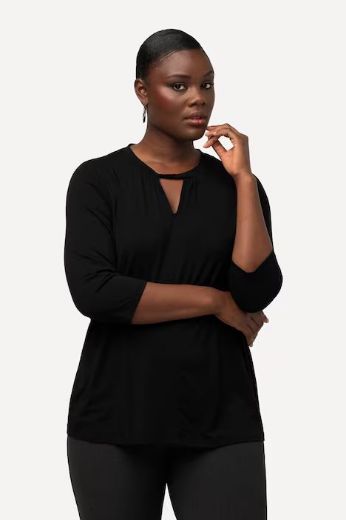 Plus size veliki brojevi Majica s 3/4 rukavima za punije