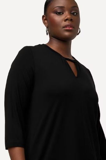 Plus size veliki brojevi Majica s 3/4 rukavima za punije