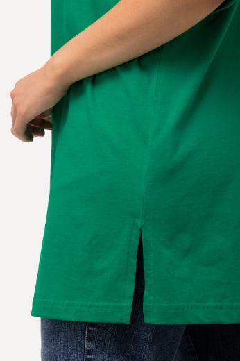 Plus size veliki brojevi Majica V izrez Basic za punije