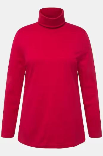 Plus size veliki brojevi Majica rol ovratnik za punije