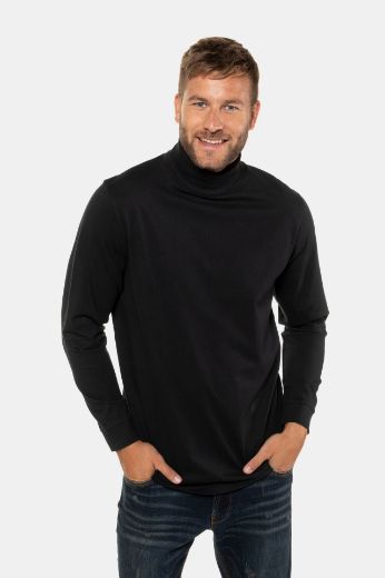 Plus size veliki brojevi Majica rol ovratnika za punije