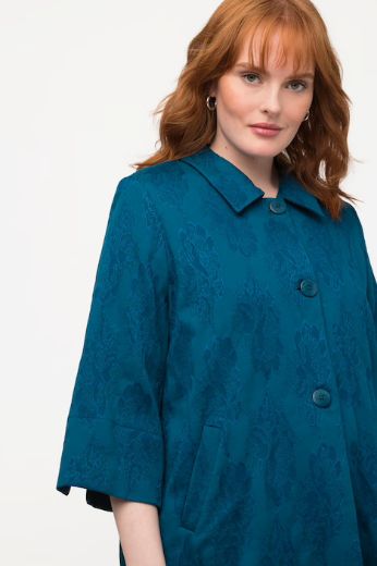 Plus size veliki brojevi Jakna lagana 3/4 rukavi za punije