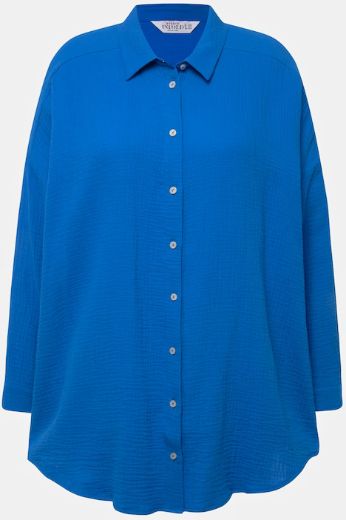 Plus size veliki brojevi Bluza na kopčanje za punije
