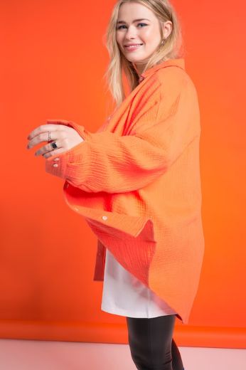 Plus size veliki brojevi Bluza na kopčanje za punije