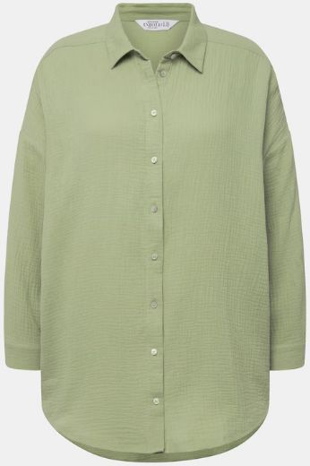 Plus size veliki brojevi Bluza na kopčanje za punije