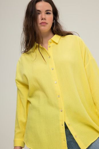 Plus size veliki brojevi Bluza na kopčanje za punije