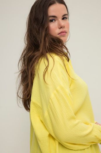 Plus size veliki brojevi Bluza na kopčanje za punije