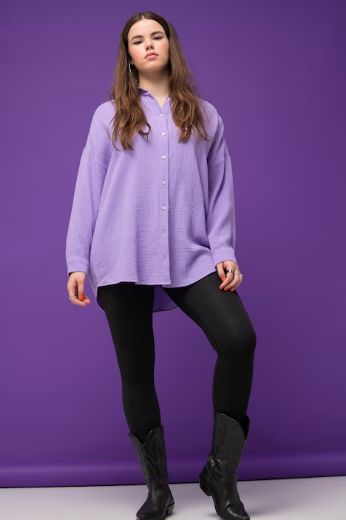 Plus size veliki brojevi Bluza na kopčanje za punije
