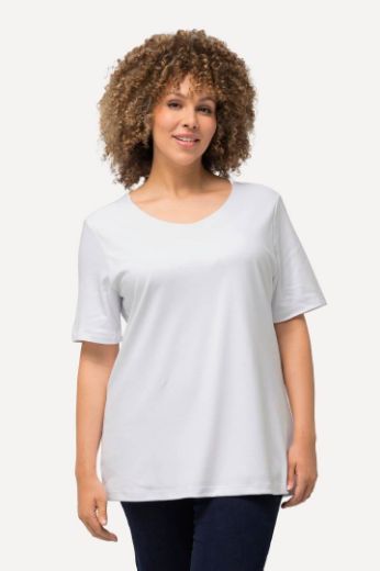 Plus size veliki brojevi Majica Slim Fit V ovrtanik za punije