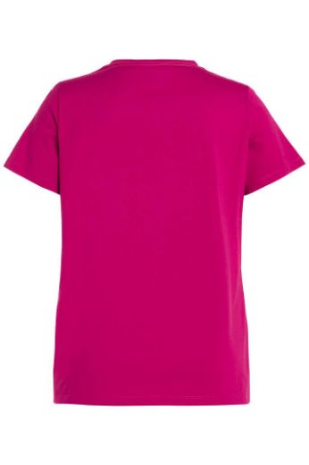 Plus size veliki brojevi Majica funkcionalna V ovratnik za punije