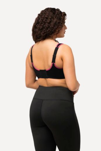 Plus size veliki brojevi Grudnjak sportski s podesivim naramenicama za punije