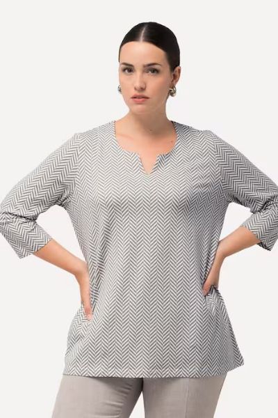 Veliki brojevi Majica A kroja moda za punije