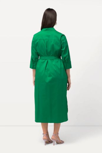 Plus size veliki brojevi Haljina A kroja na vezanje za punije