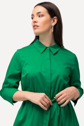 Plus size veliki brojevi Haljina A kroja na vezanje za punije