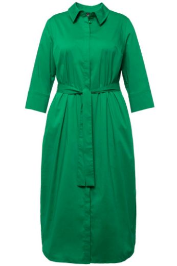 Plus size veliki brojevi Haljina A kroja na vezanje za punije