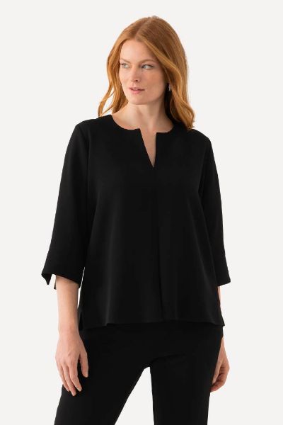 Veliki brojevi Bluza 3/4 rukavi moda za punije
