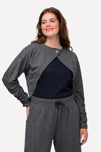 Veliki brojevi Majica kraći model na jedno kopčanje moda za punije