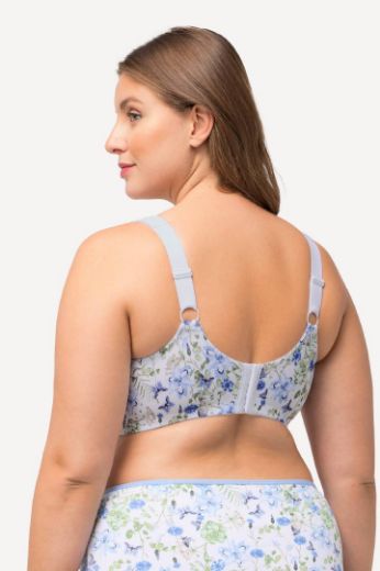 Plus size veliki brojevi Grudnjak Kelly s cvjetnim printom za punije