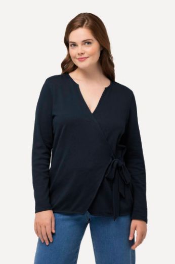 Plus size veliki brojevi Jakna lagana na vezanje za punije