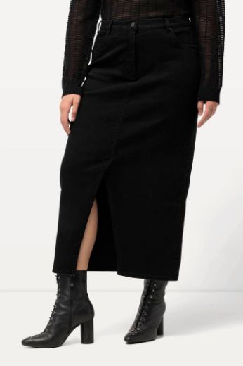 Plus size veliki brojevi Suknja midi s prorezom za punije