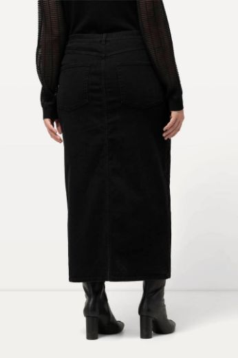 Plus size veliki brojevi Suknja midi s prorezom za punije