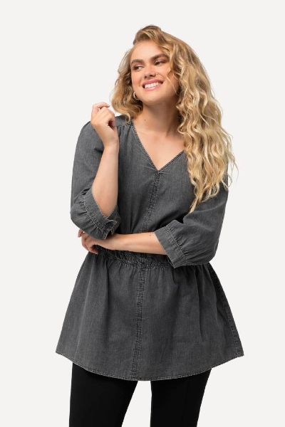 Veliki brojevi Bluza A kroja moda za punije