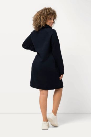 Plus size veliki brojevi Haljina povišenog ovratnika za punije