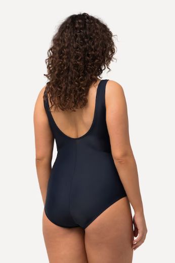 Plus size veliki brojevi Kupaći kostim jednodijelni s prugama za punije