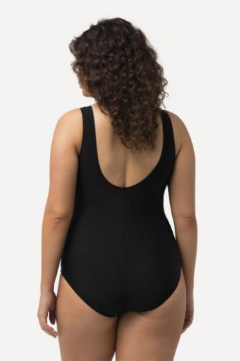 Plus size veliki brojevi Kupaći kostim jednodijelni s prugama za punije