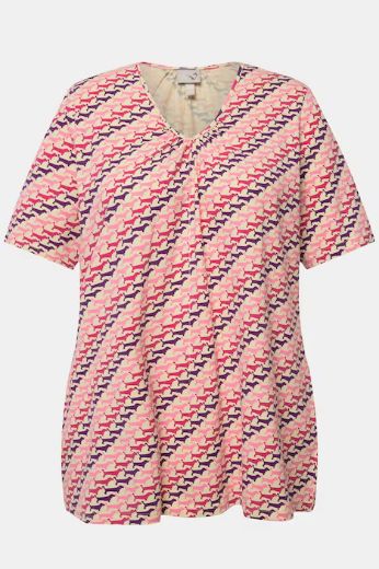 Plus size veliki brojevi Majica A kroja s printom psa za punije
