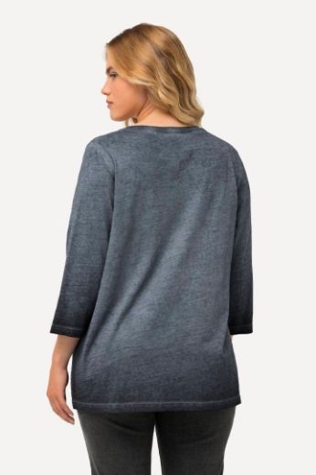 Plus size veliki brojevi Majica V ovratnika s natpisom za punije