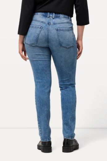 Plus size veliki brojevi Traperice užeg modela nogavica za punije