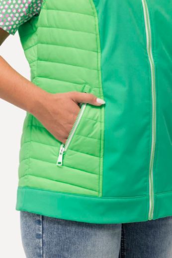Plus size veliki brojevi Prsluk s kapuljačom za punije