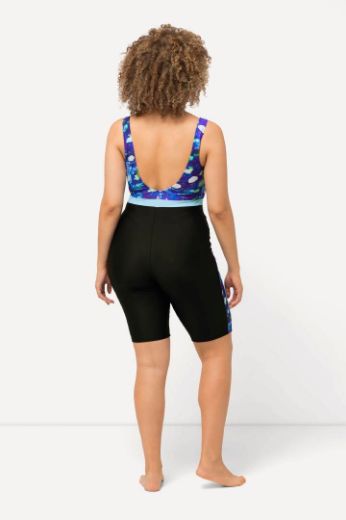Plus size veliki brojevi Kupaći kostim jednodijelni s produženim nogavicama za punije