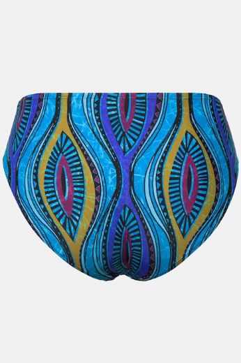 Plus size veliki brojevi Kupaći Kostim Tankini s apstraktnim printom za punije