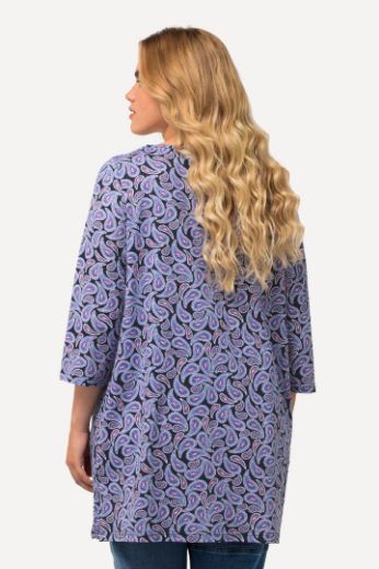 Plus size veliki brojevi Majica dužeg kroja 3/4 rukavi za punije