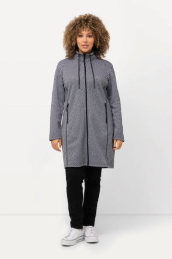 Plus size veliki brojevi Jakna od flisa dužeg kroja za punije