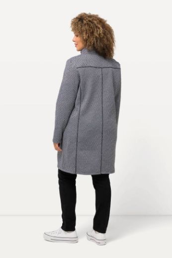 Plus size veliki brojevi Jakna od flisa dužeg kroja za punije
