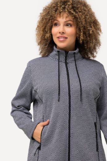 Plus size veliki brojevi Jakna od flisa dužeg kroja za punije