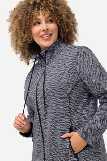 Plus size veliki brojevi Jakna od flisa dužeg kroja za punije