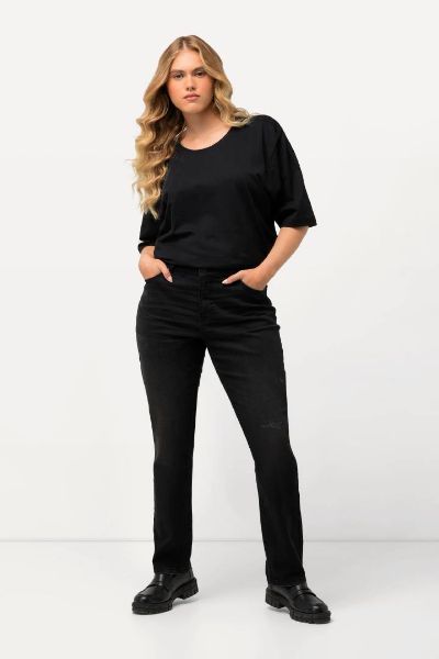 Veliki brojevi Traperice užeg kroja nogavica moda za punije