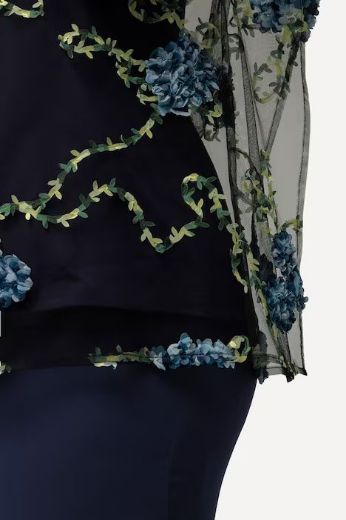 Plus size veliki brojevi Bluza elegantna s 3D efektom za punije